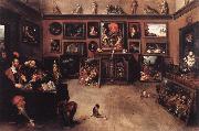 FRANCKEN, Ambrosius, An Antique Dealer s Gallery